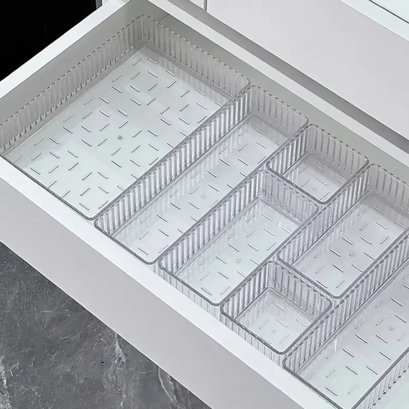 Organisateurs de Tiroirs en Plastique Transparent
